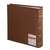  Фотоальбом brauberg на 200 фото 10х15 см, под кожу (комбинированную), бумажные страницы, бокс, коричневый, 390483 | Фотоальбомы