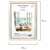  Рамка 21х30 см небьющаяся, багет 20 мм, пластик, brauberg "hit3", белая с двойной позолотой, 391381 | Рамки для дипломов, сертификатов, грамот, фотографий