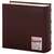  Фотоальбом brauberg на 300 фотографий 10х15 см, обложка под кожу, бумажные страницы, бокс, бордо+бронза, 390681 | Фотоальбомы