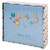  Фотоальбом brauberg "baby boy" на 200 фото 10х15 см, твердая обложка, бумажная страница, бокс, голубой, 391144 | Фотоальбомы