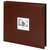  Фотоальбом brauberg "smooth brown" на 500 фото 10х15 см, под гладкую кожу, коричневый, 391177 | Фотоальбомы