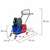  Тележка уборочная brabix, 2-съемных ведра по 15 л, отжим, корзина, держатель для мусорного мешка с поддерживающей платформой, 601500 | Тележки уборочные