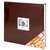  Фотоальбом brauberg "smooth brown" на 500 фото 10х15 см, под гладкую кожу, коричневый, 391177 | Фотоальбомы