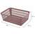 Корзинка 4 литра универсальная, 9,5х30х19,5 см, для хранения, пластик, ассорти, 332, 433320065 | Ящики, боксы и корзины универсальные
