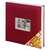  Фотоальбом brauberg на 500 фото 10х15 см, ткань, бордовый, 391187 | Фотоальбомы