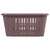  Корзинка 2 литра универсальная, 7,2х25х15 см, для хранения, пластик, ассорти, 331, 433310065 | Ящики, боксы и корзины универсальные