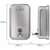  Дозатор для жидкого мыла laima professional inox (гарантия 3 года), 1 л, нержавеющая сталь, матовый, 605395 | Дозаторы для жидкого мыла