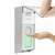  Дозатор локтевой для жидкого мыла и геля-антисептика, с замком и еврофлаконом 1 л, laima, металлический, 607327, x-cl267 | Дозаторы локтевые для мыла и антисептиков