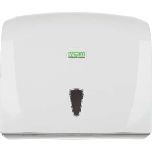  Диспенсер для бумажных полотенец vialli белый k40 | Диспенсеры для бумажных полотенец