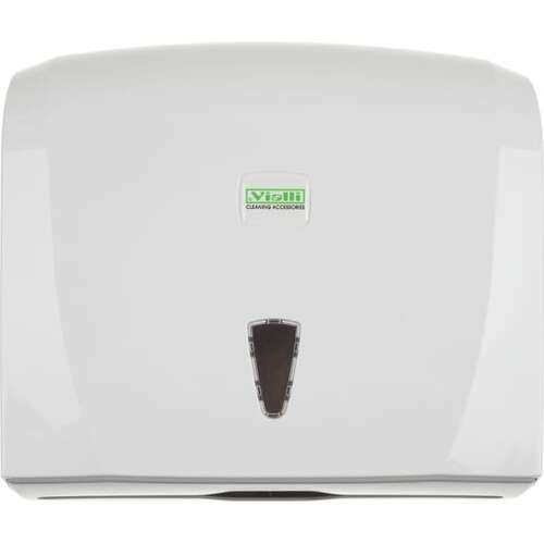  Диспенсер для бумажных полотенец vialli белый k20 | Диспенсеры для бумажных полотенец