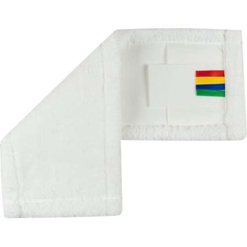  Плоский моп для швабры ухо-карман белый 40 см nv mf-m-40/c | Мопы плоские