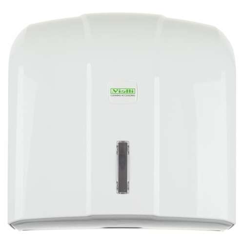  Диспенсер для бумажных полотенец vialli белый kh300 | Диспенсеры для бумажных полотенец