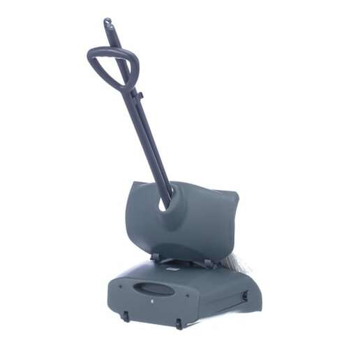  Совок-ловушка с щеткой 26 см черный nv nv-203b | Щетки и совки