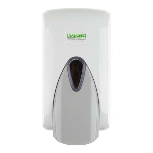  Диспенсер для пены белый 0.5 л vialli f5 | Диспенсеры для жидкого мыла и пены