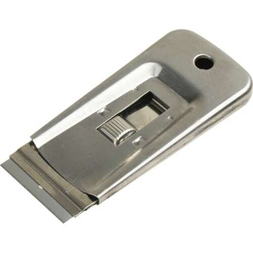 Скребок металлический карманный nv 4 см nv-06305m  Скребок металлический карманный nv 4 см nv-06305m | Скребки и лезвия