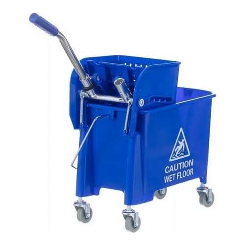 Пластиковое ведро с отжимом nv 20 л синее nv-10120-b | Отжимы и ведра