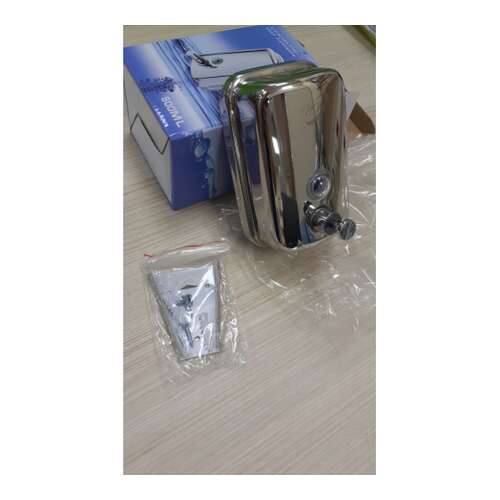  Диспенсер для жидкого мыла хром 0.5 л nv nv-2201 | Диспенсеры для жидкого мыла и пены