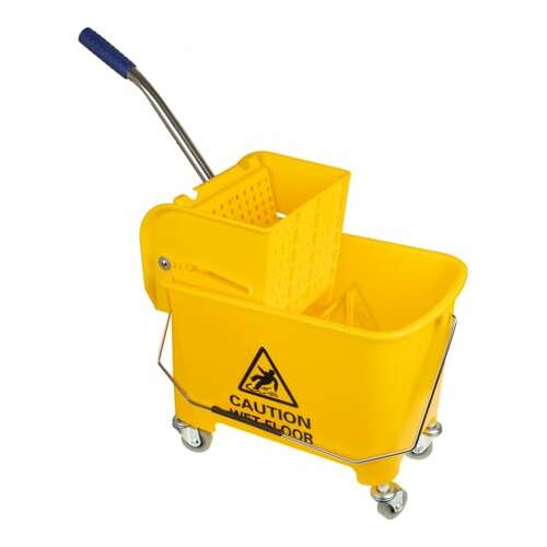 Ведро пластиковое с отжимом 20 л baiyun желтое af08068-y  Ведро пластиковое с отжимом 20 л baiyun желтое af08068-y | Отжимы и ведра