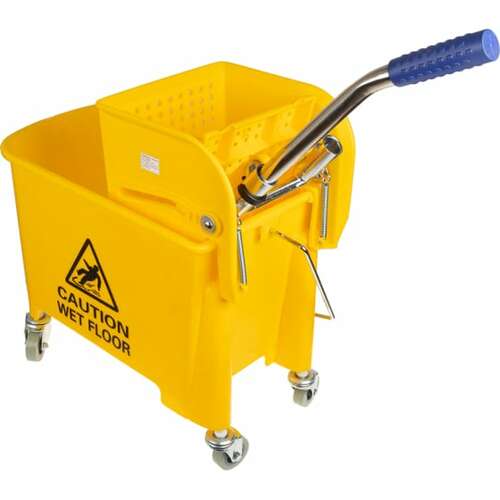 Ведро пластиковое с отжимом 20 л baiyun желтое af08068-y  Ведро пластиковое с отжимом 20 л baiyun желтое af08068-y | Отжимы и ведра