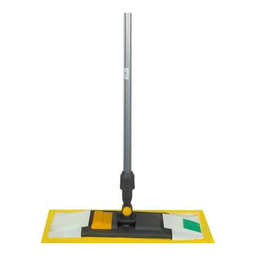  Швабра с мопом желтая nv микрофибра 40 см nv-mop400y | Швабры