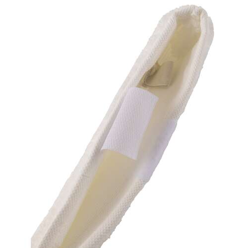  Шубка для мытья стекол 35 см микрофибра белый | Насадки-шубки для стекломоек