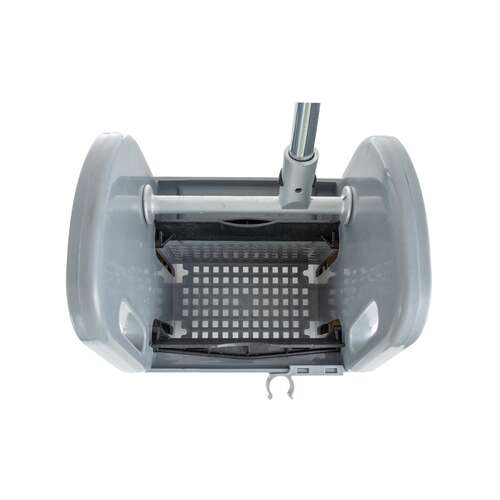  Отжим мопов механический для уборочной тележки пластик серый | Отжимы и ведра