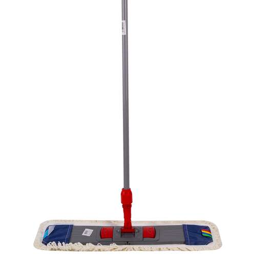 Nv швабра с плоским мопом хлопок 60см красная nv-mop604c-r  Nv швабра с плоским мопом хлопок 60см красная nv-mop604c-r | Швабры