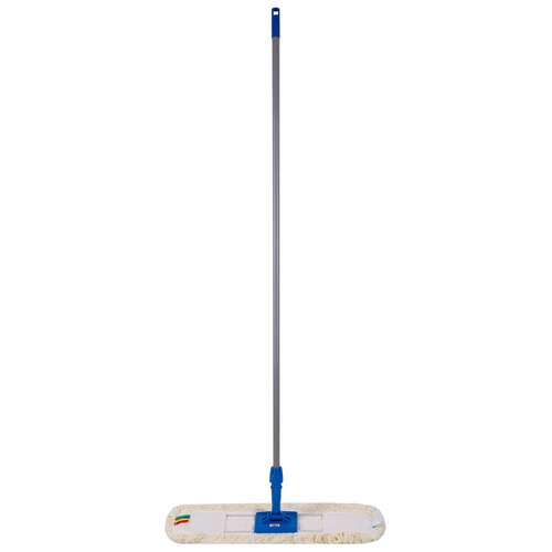  Nv швабра рамка с плоским мопом хлопок 60см синяя nv-mop602c-b | Швабры