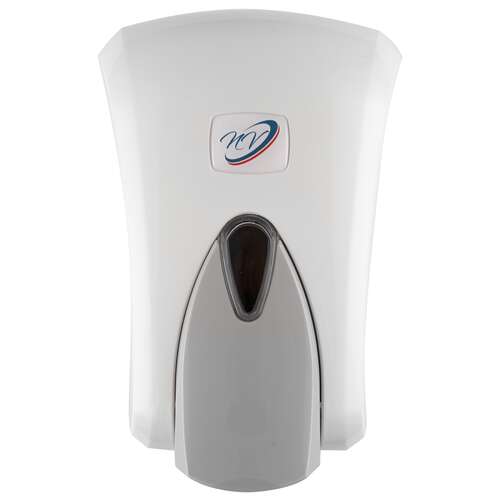  Диспенсер для пены nv с контейнером 1000 мл белый f6 nv | Диспенсеры для жидкого мыла и пены