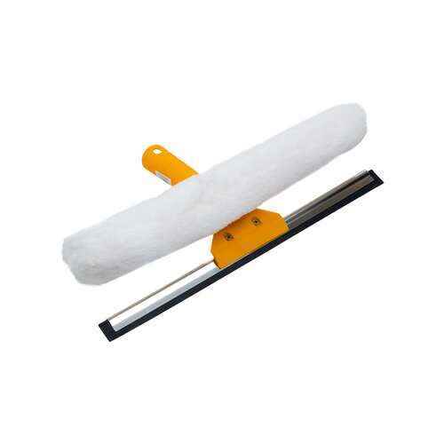  Сгон-держатель пластиковый с шубкой из микрофибры 35см | Мойка окон