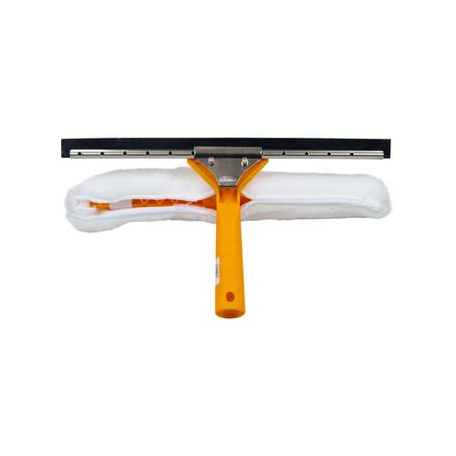  Сгон-держатель пластиковый с шубкой из микрофибры 35см | Мойка окон