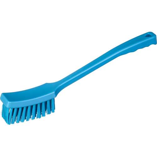  Щётка с длинной ручкой жёсткий ворс 410 мм синяя nv-02610-3b | Щётки