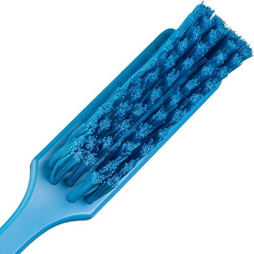  Щётка с длинной ручкой жёсткий ворс 410 мм синяя nv-02610-3b | Щётки