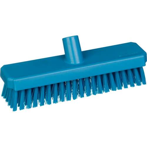 Щетка для пола жесткий ворс 300 мм синяя nv-05020-3b | Щётки