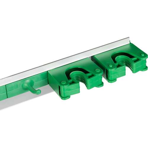  Настенное крепление nv  4 зажима 6 крючков  80 см зеленый nv-09010-2g | Крепление