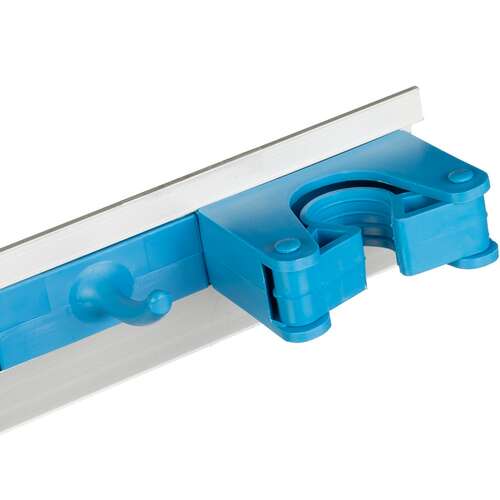  Настенное крепление nv 2 зажима 4 крючка 47 см синее nv-09011-3b | Крепление