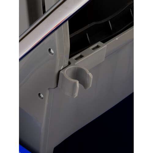  Nv тележка двухведерная 2х17 л металлическая отжим с корзинкой и системой под мешок nv-11987 | Двухведерные тележки