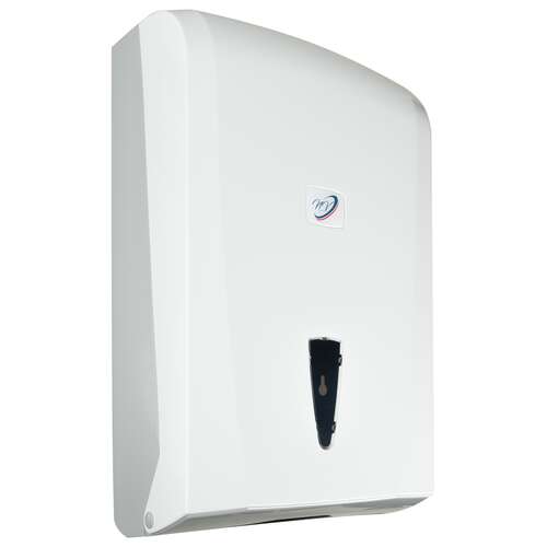  Диспенсер для бумажных полотенец c-v 600 листов  nv белый k41 nv | Диспенсеры для бумажных полотенец