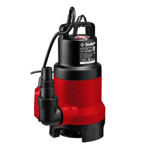  Дренажный насос для грязной воды зубр нпг-м1-900, 900 вт, 230 л/мин, погружной, нпг-м1-900 | Насосы и насосные станции