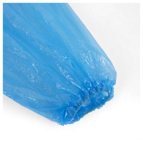  Дождевик-плащ синий на кнопках полиэтиленовый, универсальный размер 120x80 см, shamaani (шамаани), 610929 | Непромокаемые плащи и куртки