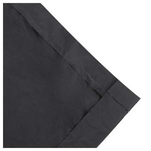  Дождевик плащ черный на кнопках, eva, многоразовый прочный, чехол в комплекте, универсальный размер, shamaani (шамаани), 610932 | Непромокаемые плащи и куртки