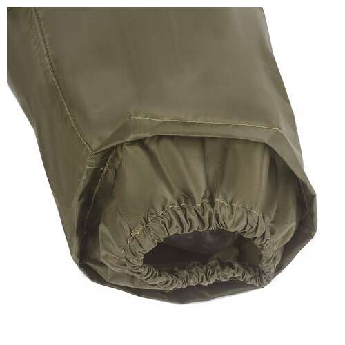  Дождевик-плащ цвета хаки на молнии многоразовый с пвх-покрытием, размер 56-58 (xxl), рост 170-176, грандмастер, 610848 | Непромокаемые плащи и куртки