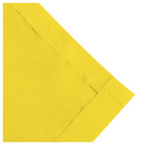  Дождевик плащ желтый на кнопках, eva, многоразовый прочный, чехол в комплекте, универсальный размер, shamaani (шамаани), 610934 | Непромокаемые плащи и куртки