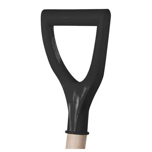  Лопата штыковая из рельсовой стали грандмастер, 21х36 см, высота 130 см, деревянный черенок, 606553 | Инвентарь для уборки на улице и уходом за почвой