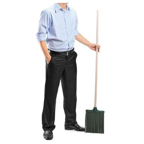 Метла синтетическая плоская 25х22 см, с черенком 120 см, еврорезьба, № 3, laima expert, 600385  Метла синтетическая плоская 25х22 см, с черенком 120 см, еврорезьба, № 3, laima expert, 600385 | Инвентарь для уборки на улице и уходом за почвой