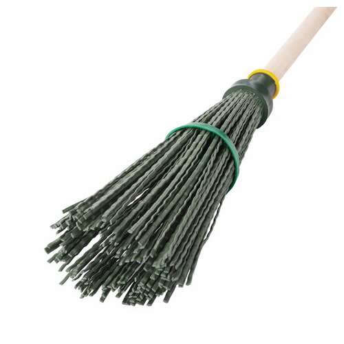 Метла синтетическая круглая 32х11 см, с череноком 120 см, еврорезьба, № 6, laima expert, 600386  Метла синтетическая круглая 32х11 см, с череноком 120 см, еврорезьба, № 6, laima expert, 600386 | Инвентарь для уборки на улице и уходом за почвой