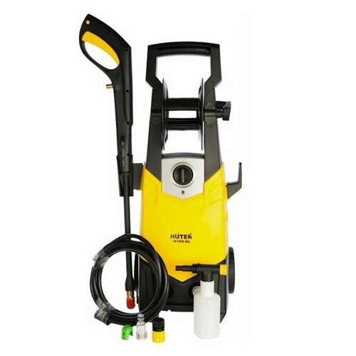  Минимойка huter w165-ql, мощность 1,9 квт, давление 165 бар, шланг 5 м, 70/8/12 | Минимойки