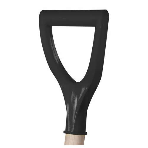  Лопата совковая из рельсовой стали грандмастер, 23х28 см, высота 130 см, деревянный черенок, 606554 | Инвентарь для уборки на улице и уходом за почвой