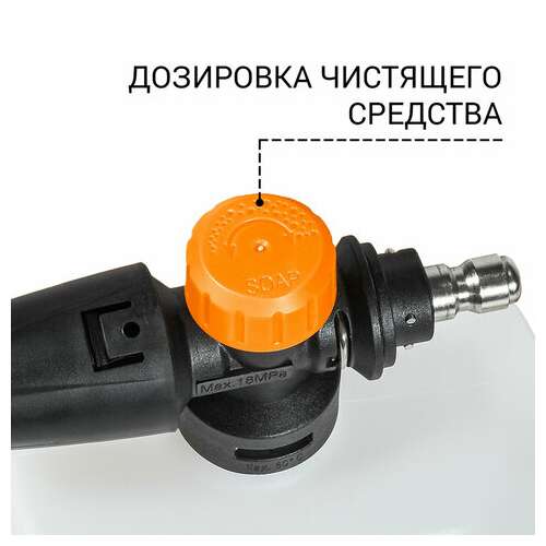  Минимойка bort bhr-2700-pro, мощность 2,5 квт, давление 180 бар, шланг 10 м, 93416121 | Минимойки