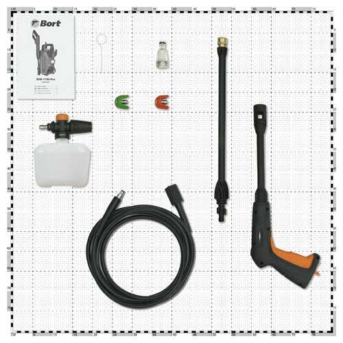 Минимойка bort bhr-1700-pro, мощность 1,6 квт, давление 120 бар, шланг 4 м, 93416305  Минимойка bort bhr-1700-pro, мощность 1,6 квт, давление 120 бар, шланг 4 м, 93416305 | Минимойки